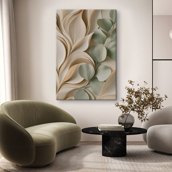 Quadri Quadri Design a strati in carta ispirato alla natura (COD: s49123)