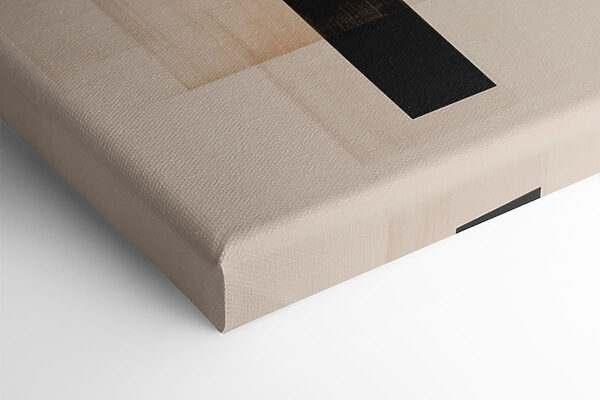 Black and tan and tan squares