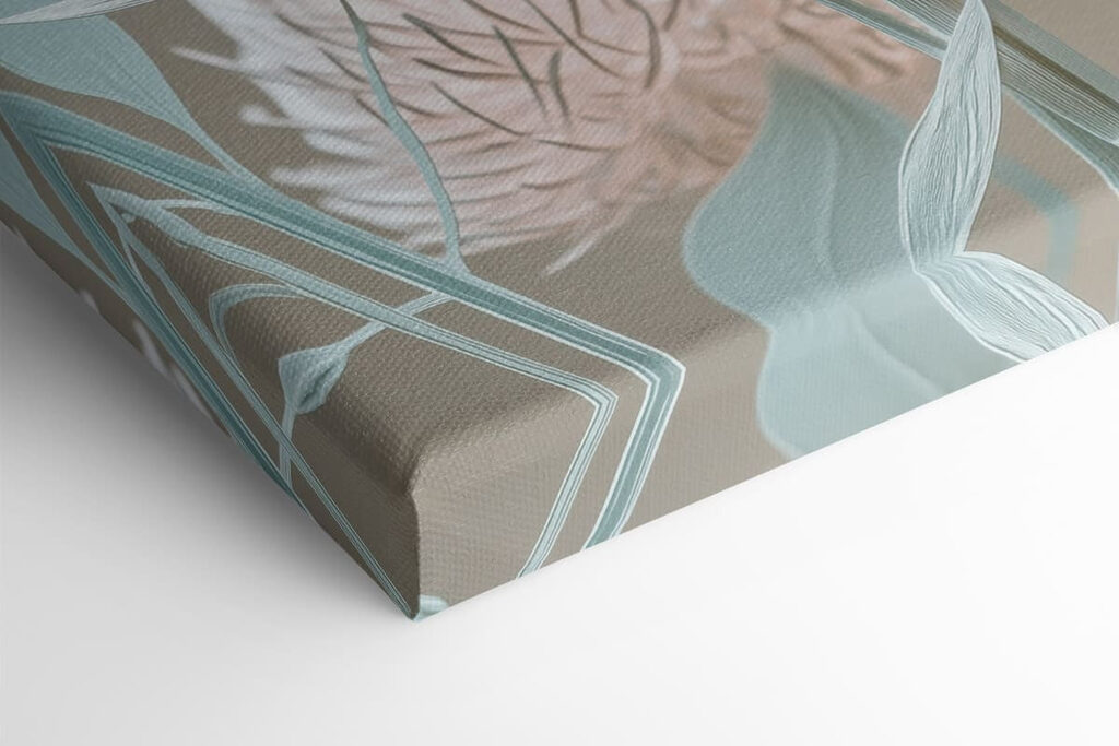 Delicate blooms in soft pastel tones