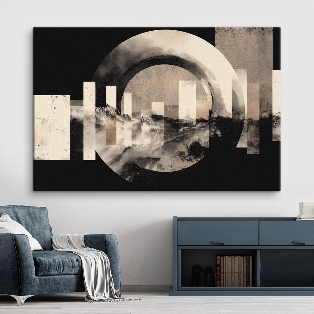 Graphic design of a landscape Graphic design of a landscape