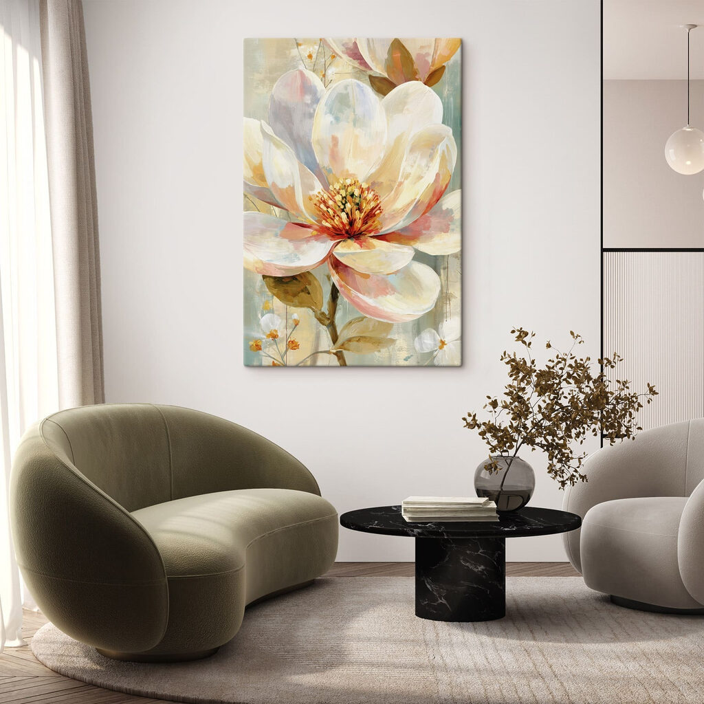 Delicate bloom in soft pastel hues Delicate bloom in soft pastel hues