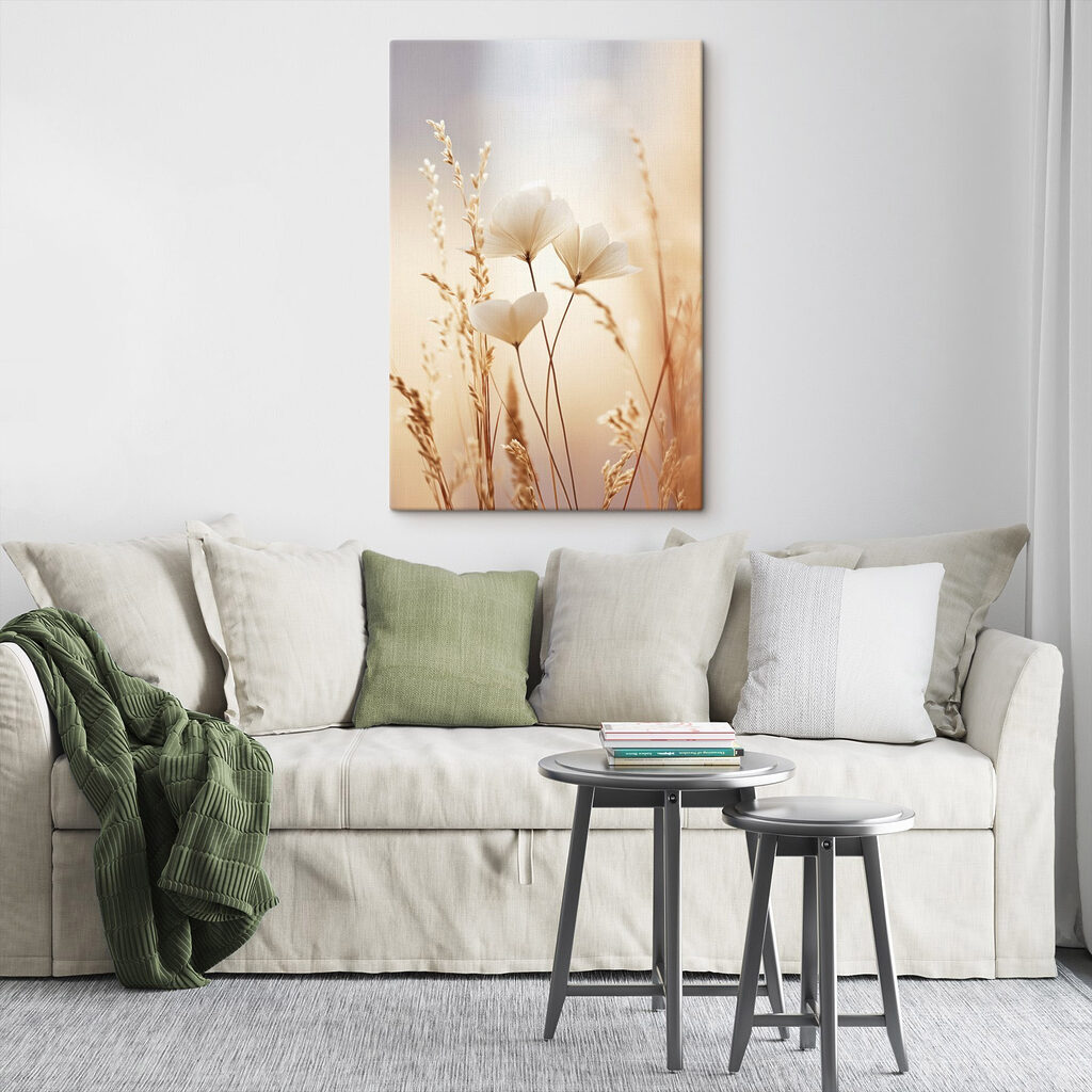 Delicate petals in soft light
