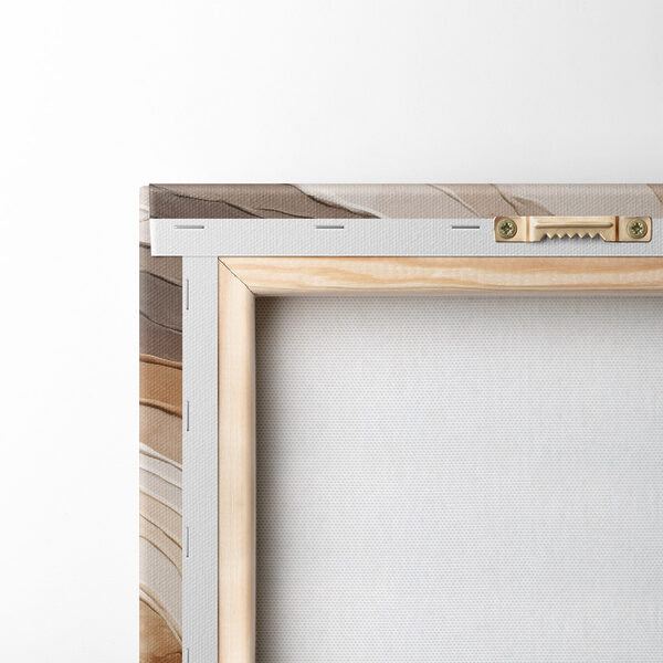 Soft earth tones in flowing patterns