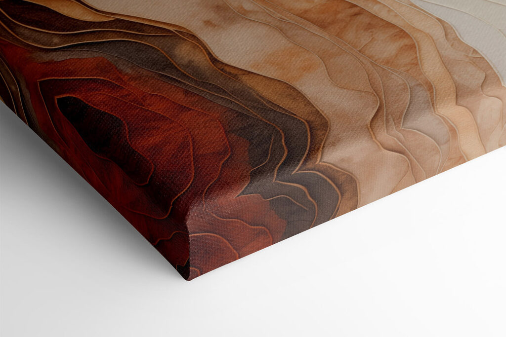Flowing Layers of Earthy Tones Flowing Layers of Earthy Tones