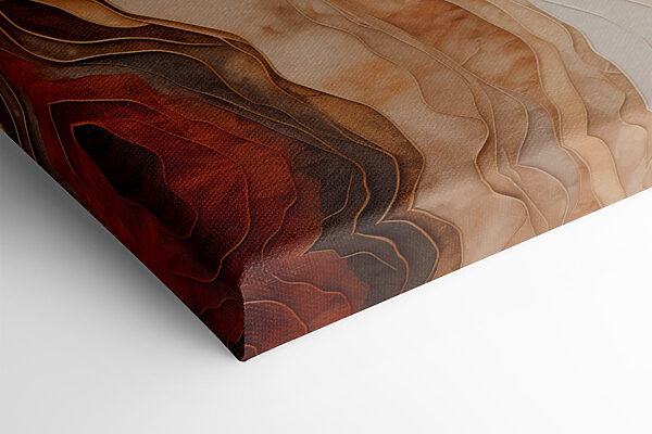Flowing Layers of Earthy Tones Flowing Layers of Earthy Tones
