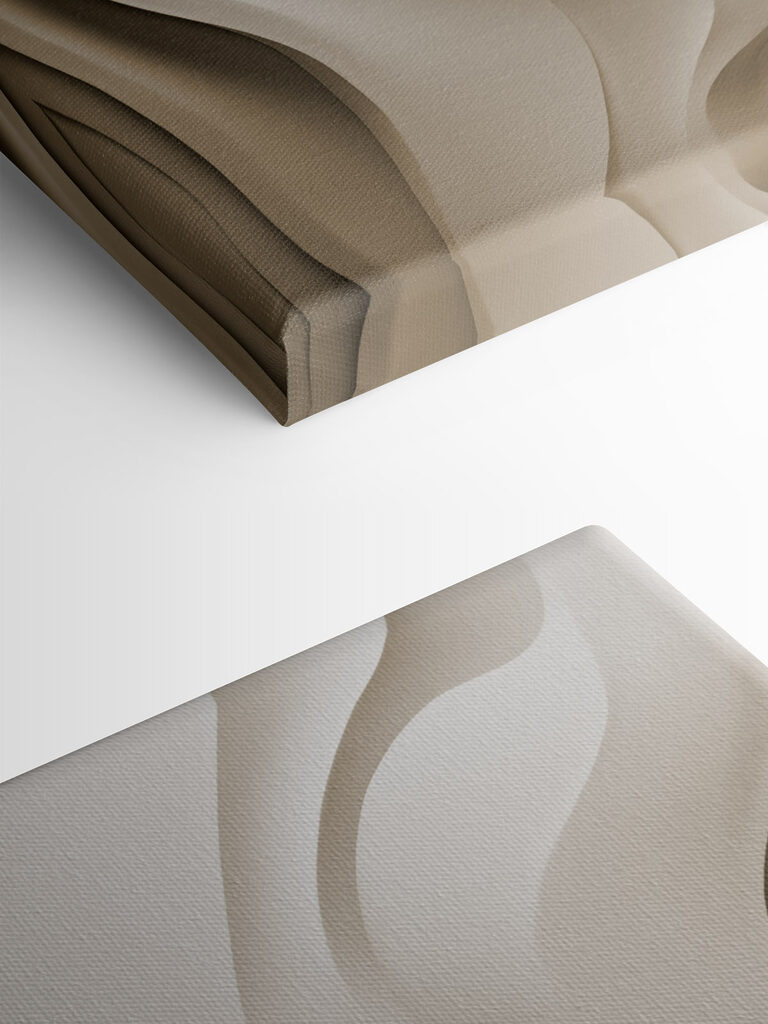 White and grey background