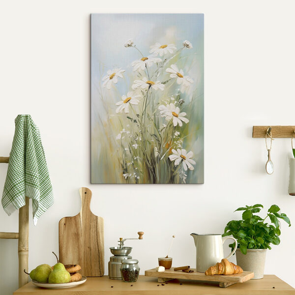 Quadri Dipinto raffigurante fiori bianchi (COD: s49067) Quadri Quadri Dipinto raffigurante fiori bianchi (COD: s49067)