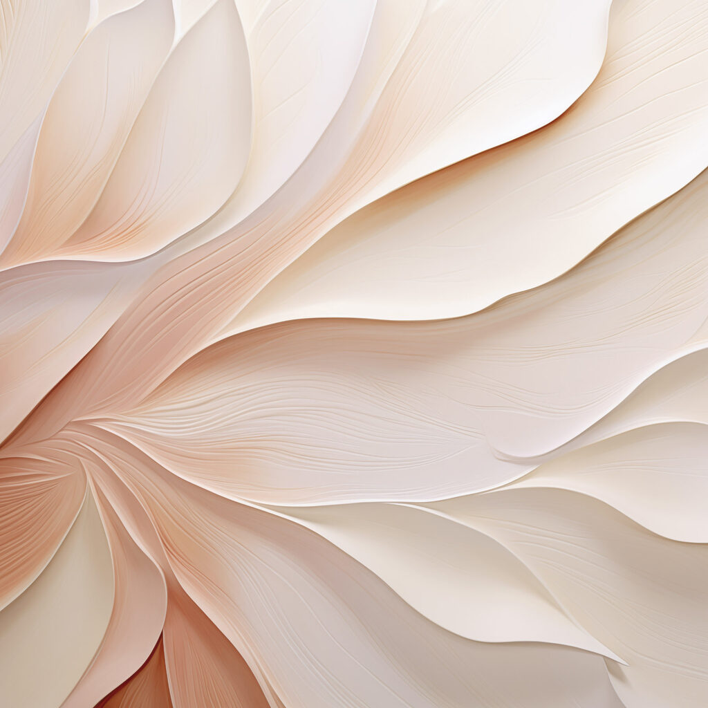Soft petals in gentle hues