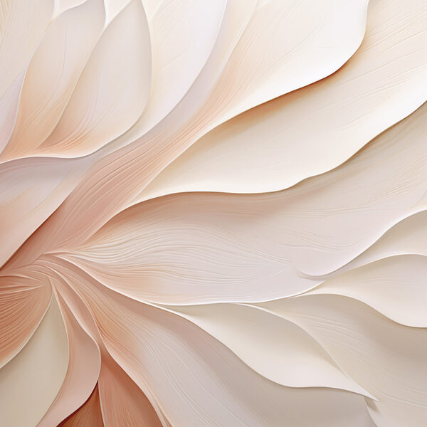Soft petals in gentle hues