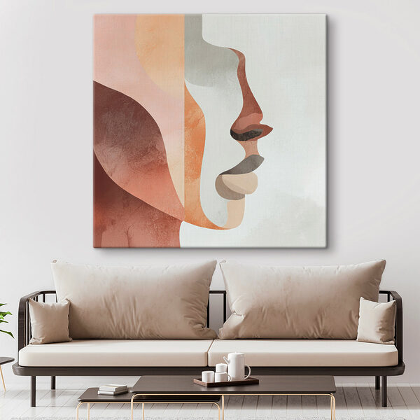 Quadri Quadri Profilo di una donna (COD: s48967)
