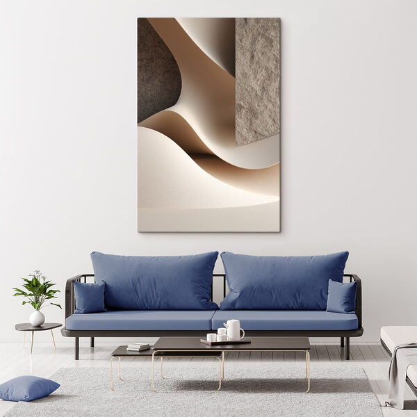Quadri Quadri Curve morbide e sfumature delicate si fondono (COD: s49044)