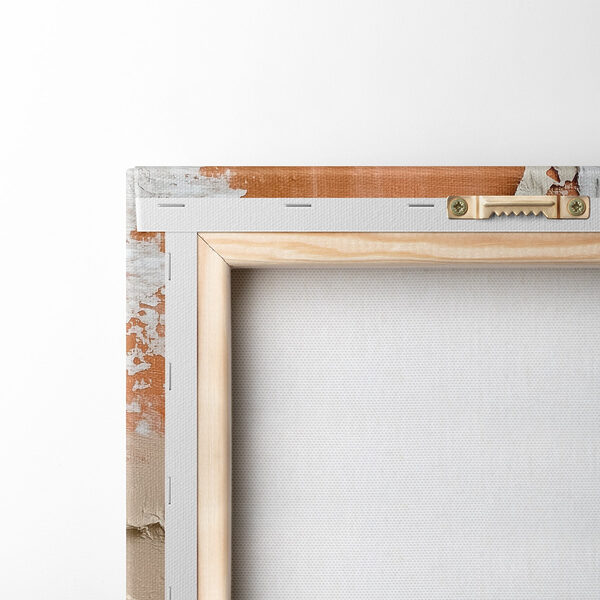 Abstract color blocks in soft tones