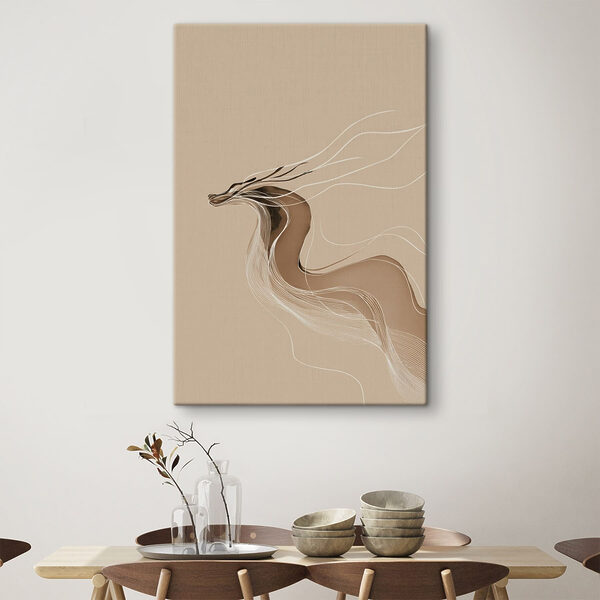 Drawing of a dragon