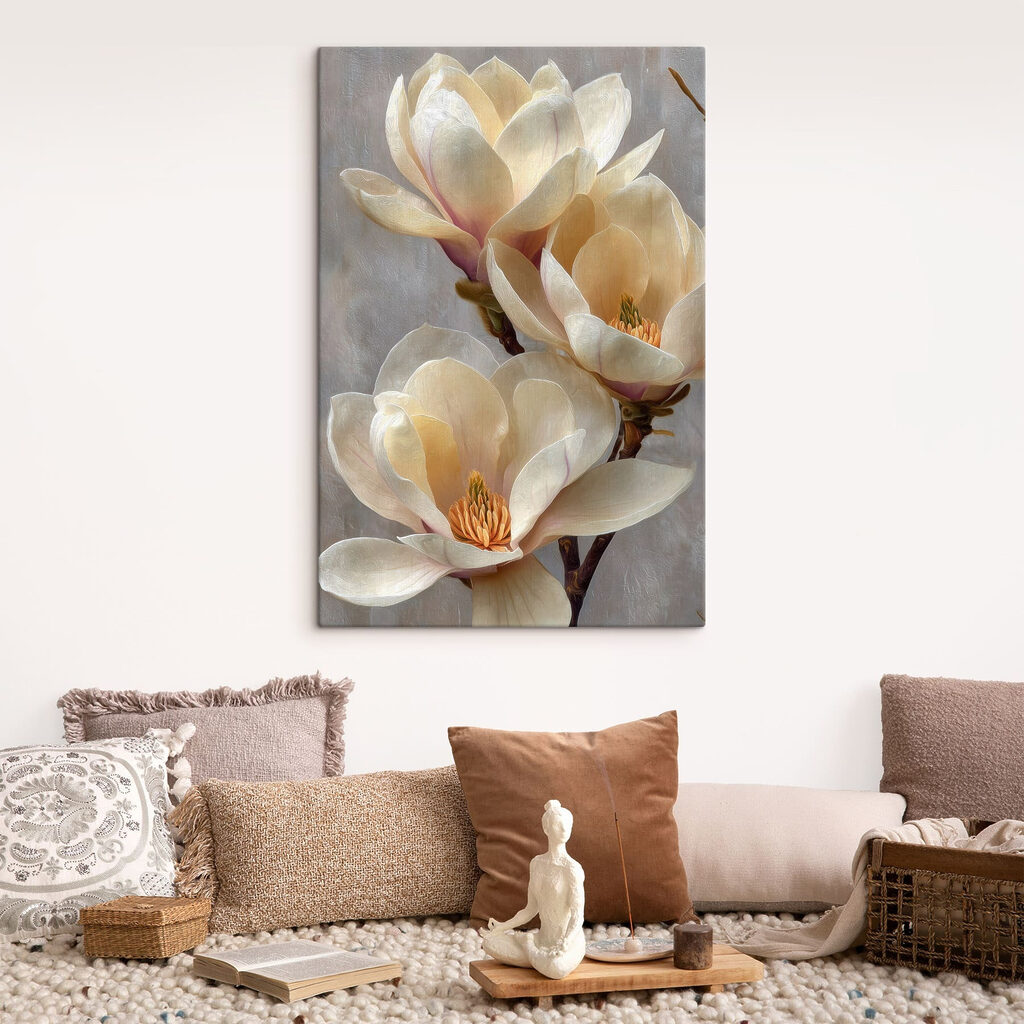 Gentle blooms of springtime elegance Gentle blooms of springtime elegance
