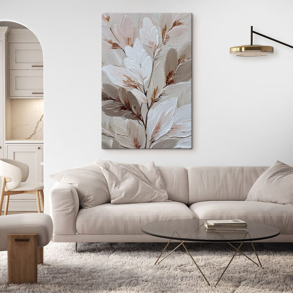 Quadri Foglie delicate dai colori tenui (COD: s49011) Quadri Quadri Foglie delicate dai colori tenui (COD: s49011)