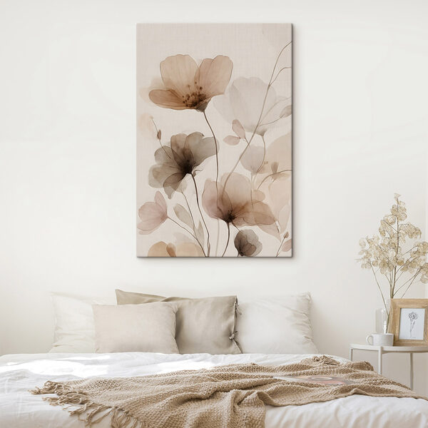 Quadri Fiori delicati dai tenui toni pastello (COD: s49006) Quadri Quadri Fiori delicati dai tenui toni pastello (COD: s49006)