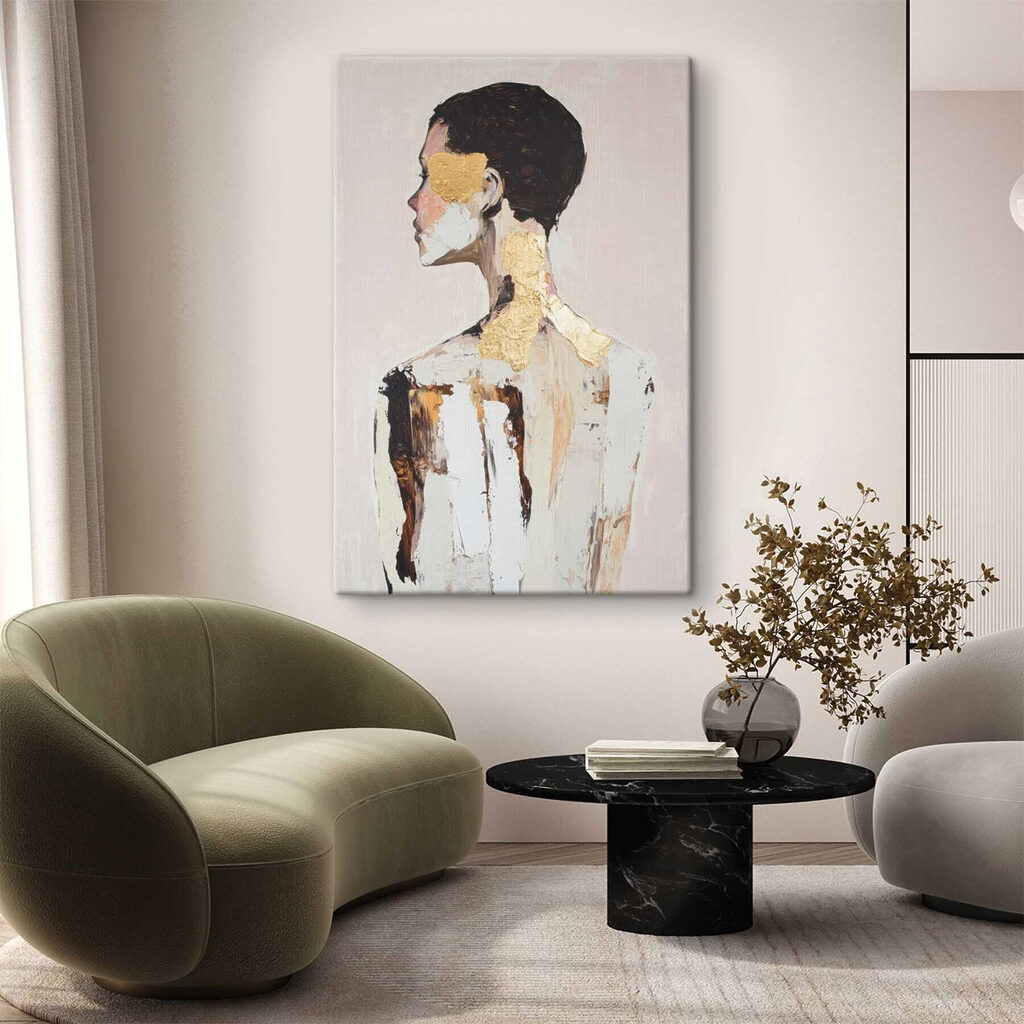 Ethereal beauty captured in paint