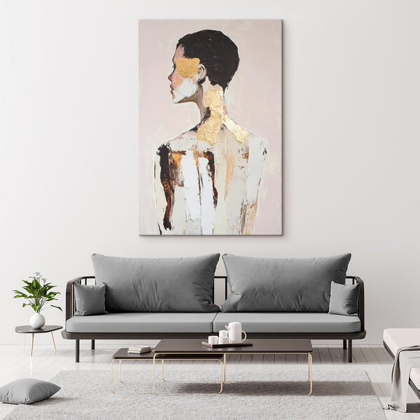 Quadri Quadri Una bellezza eterea immortalata nella pittura (COD: s48699)