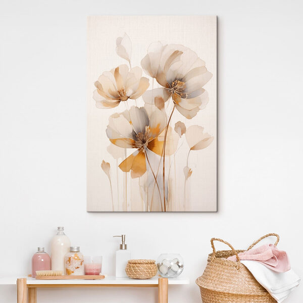 Quadri Dipinto raffigurante dei fiori su sfondo bianco (COD: s48955) Quadri Quadri Dipinto raffigurante dei fiori su sfondo bianco (COD: s48955)