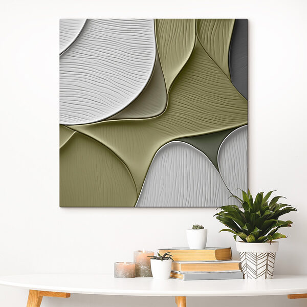 Quadri Quadri Forme fluide in una palette di colori tenui (COD: s48776)