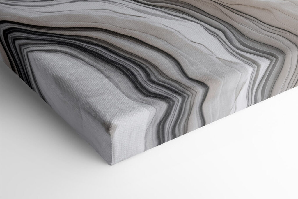 Smooth waves in neutral tones