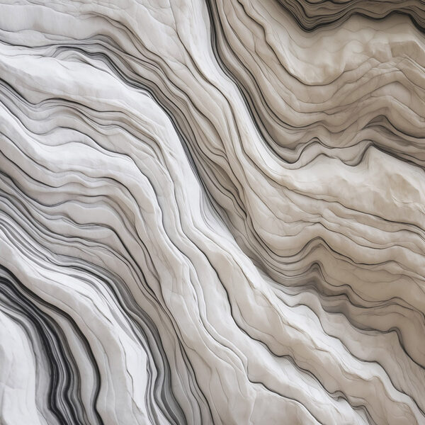 Smooth waves in neutral tones