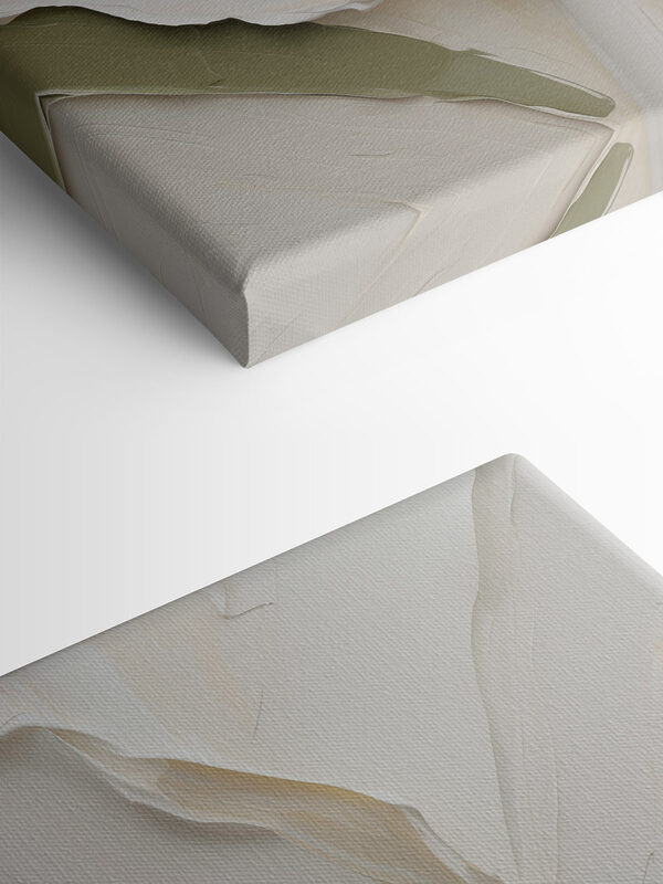 White leaves with a green stripe