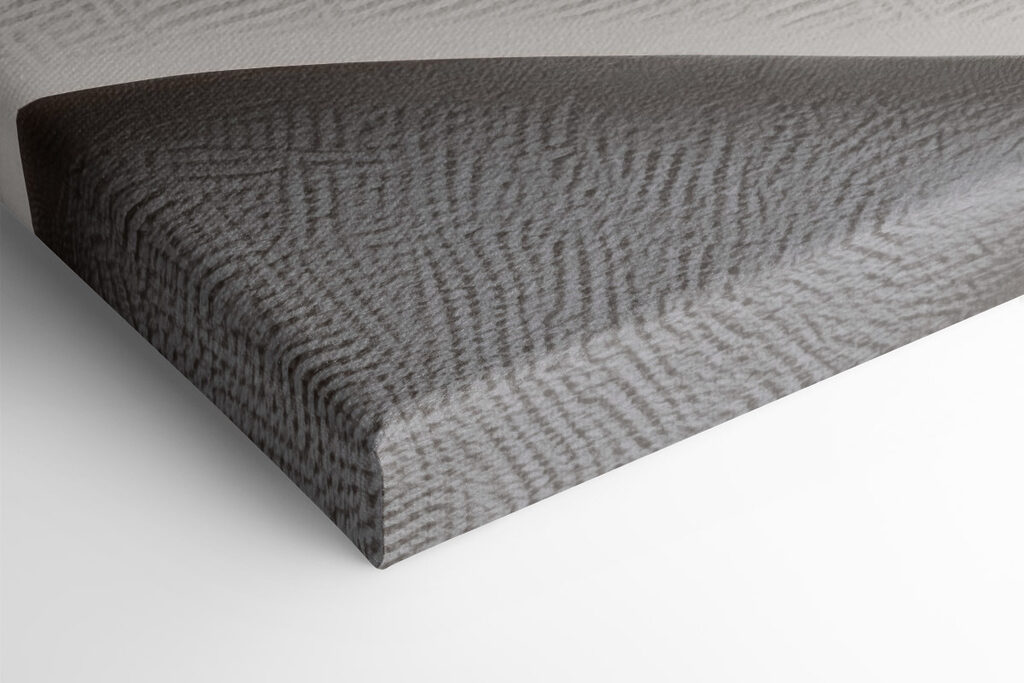 Textured waves in soft color palette