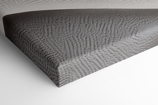 Textured waves in soft color palette