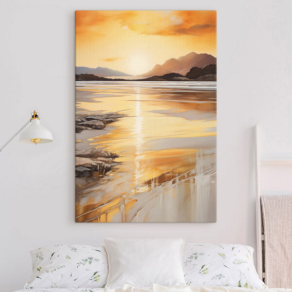 Quadri Tramonto sul lago (COD: s48756) Quadri Quadri Tramonto sul lago (COD: s48756)
