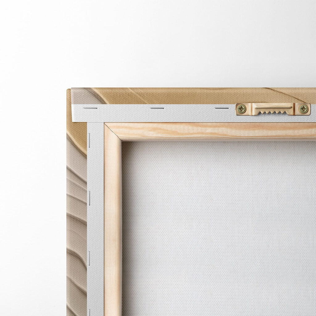 - Elegant waves of creamy hues