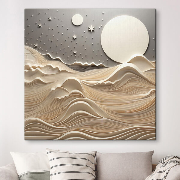 Quadri La luna sul deserto (COD: s48401) Quadri Quadri La luna sul deserto (COD: s48401)