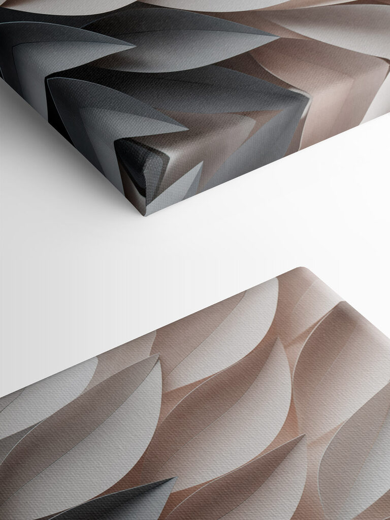 Gentle curves in soft colors