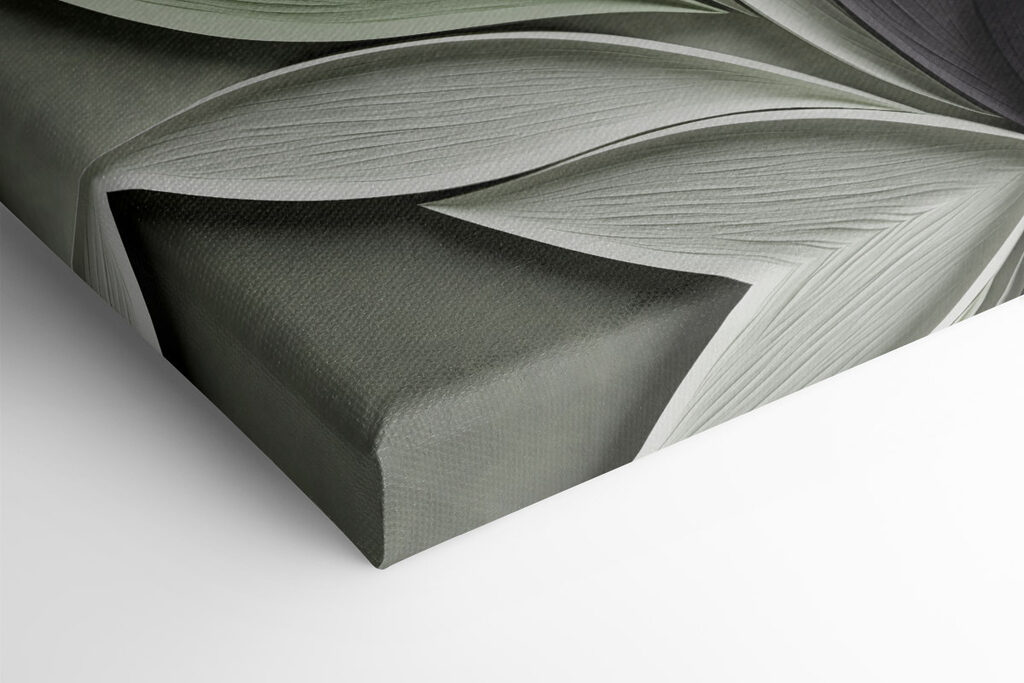 Elegant arrangement of leaf designs