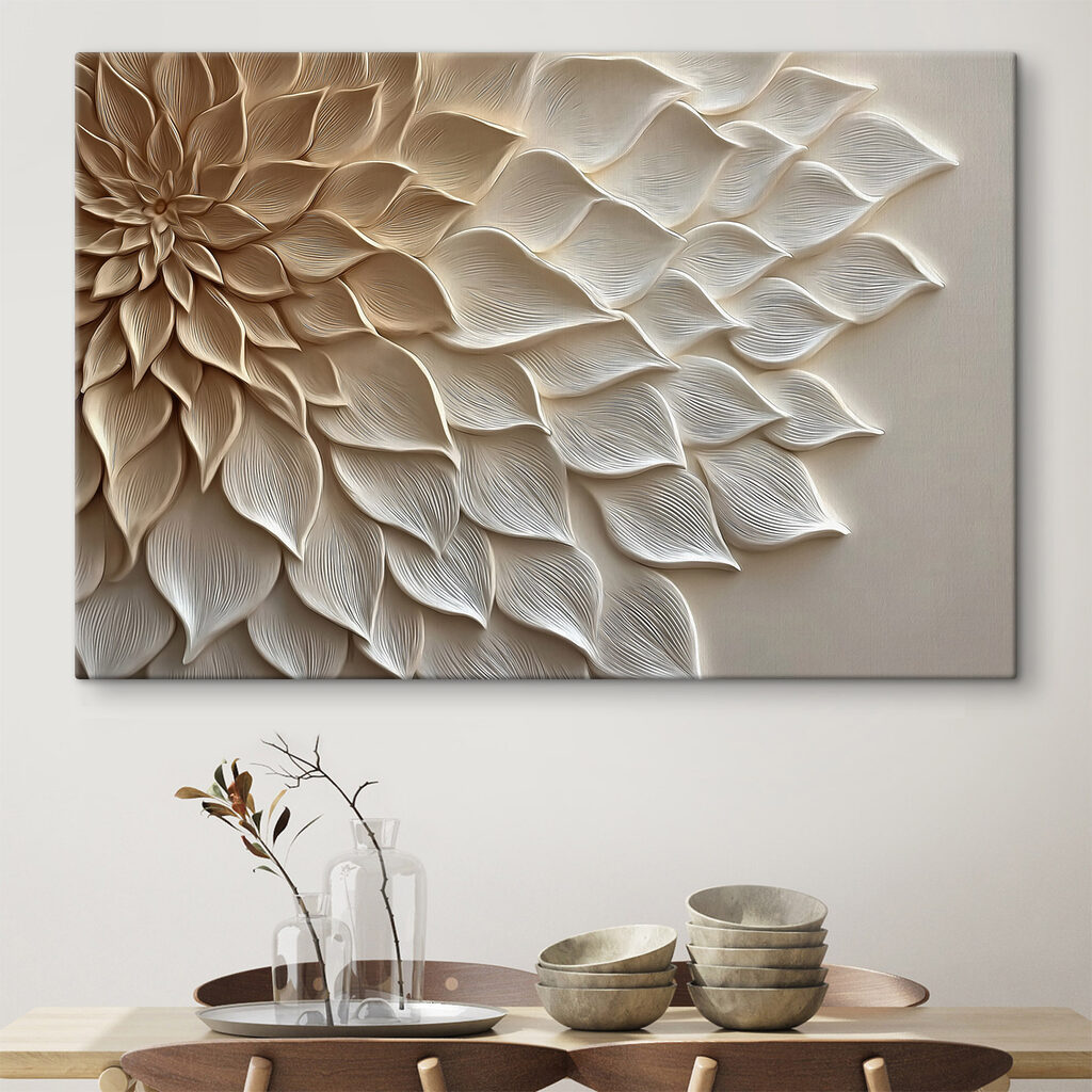 Elegant floral design in soft tones Elegant floral design in soft tones