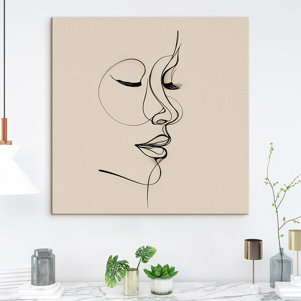 Quadri Disegno del volto di una donna (COD: s48429) Quadri Quadri Disegno del volto di una donna (COD: s48429)