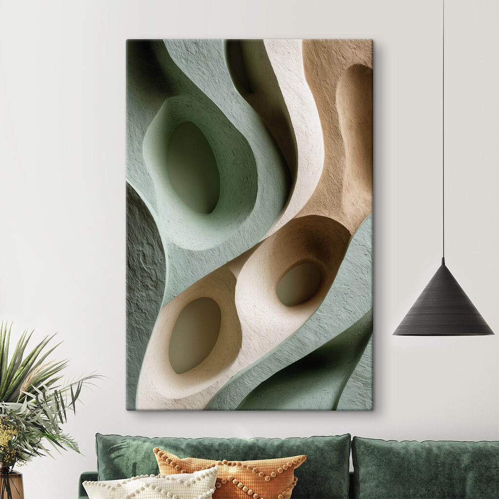 Soft curves and gentle hues blend beautifully Soft curves and gentle hues blend beautifully