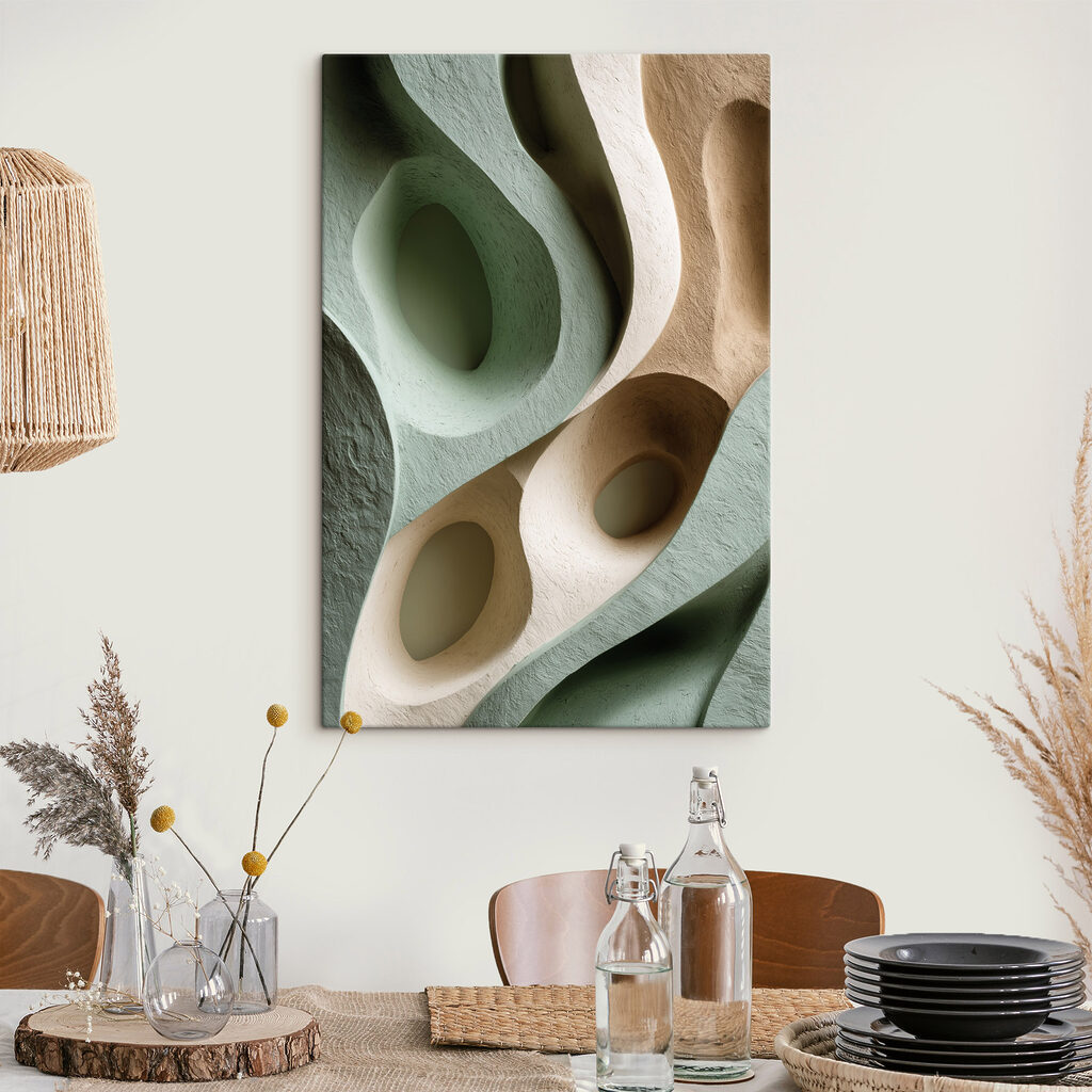 Soft curves and gentle hues blend beautifully Soft curves and gentle hues blend beautifully