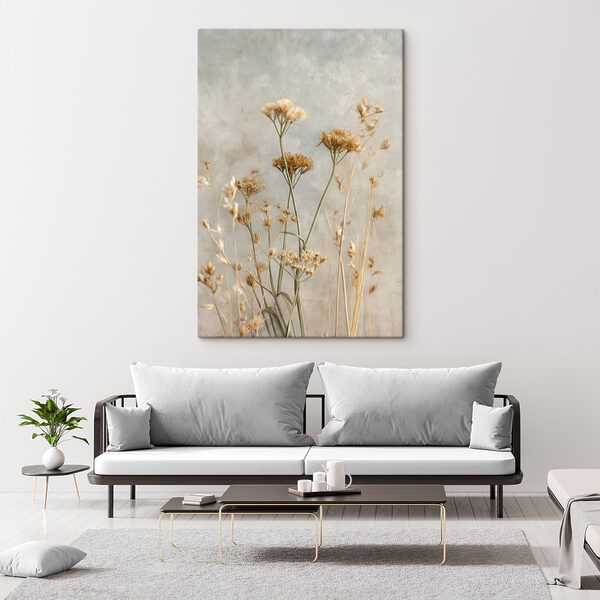 Quadri Fiori secchi su uno sfondo tenue (COD: s48440) Quadri Quadri Fiori secchi su uno sfondo tenue (COD: s48440)