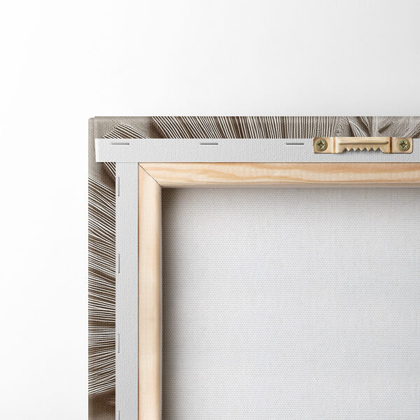 Nature-inspired wall relief design