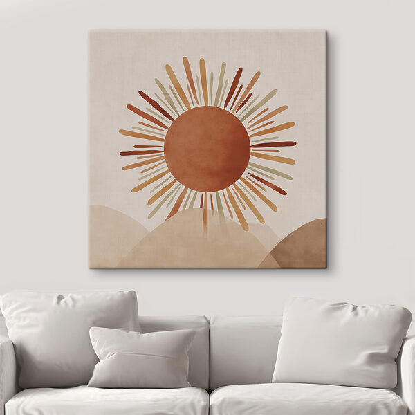 Quadri Il sole con i raggi che spuntano dalla cima di una collina (COD: s48455) Quadri Quadri Il sole con i raggi che spuntano dalla cima di una collina (COD: s48455)