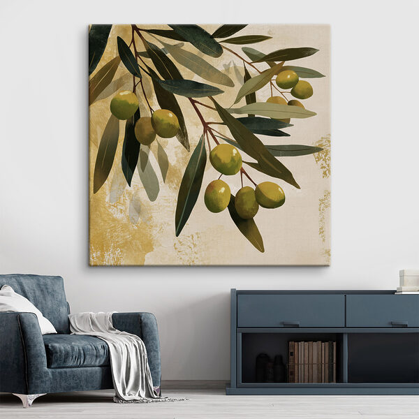 Quadri Olive verdi su un ramo (COD: s48464) Quadri Quadri Olive verdi su un ramo (COD: s48464)