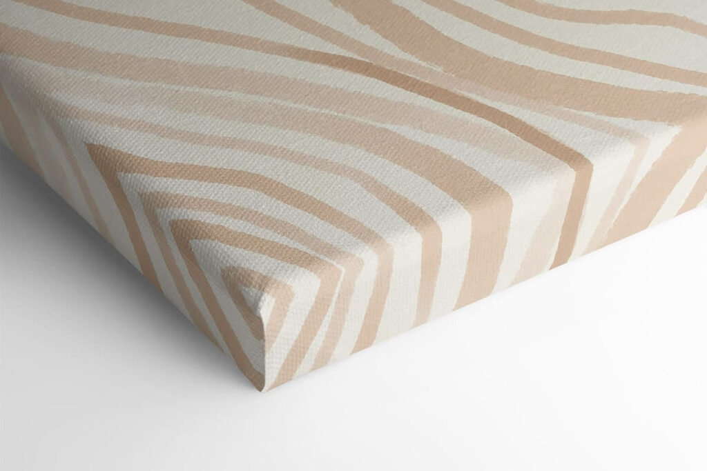 Flowing lines in soft neutral tones