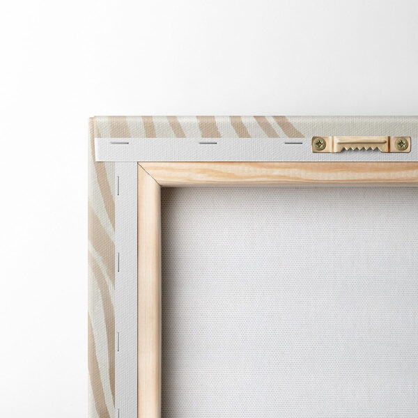Flowing lines in soft neutral tones
