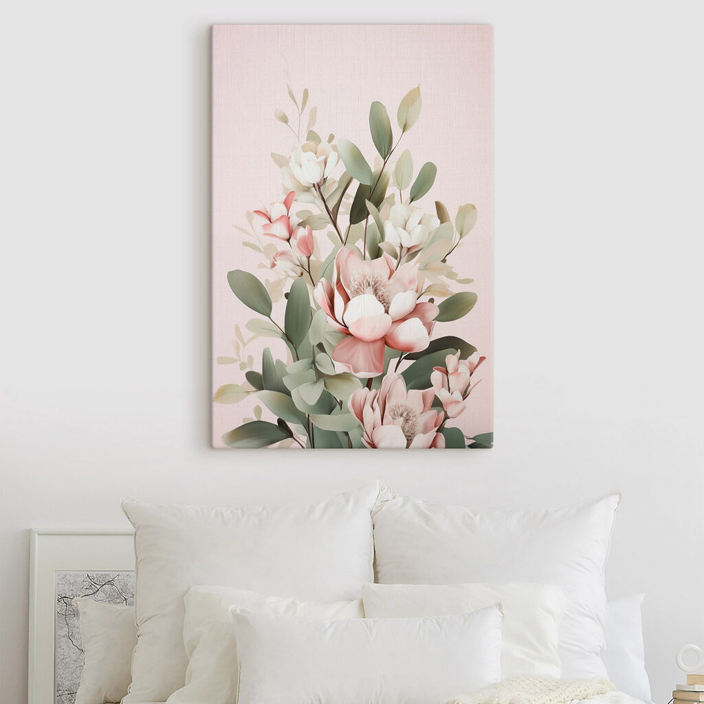 Soft blooms in gentle hues Soft blooms in gentle hues