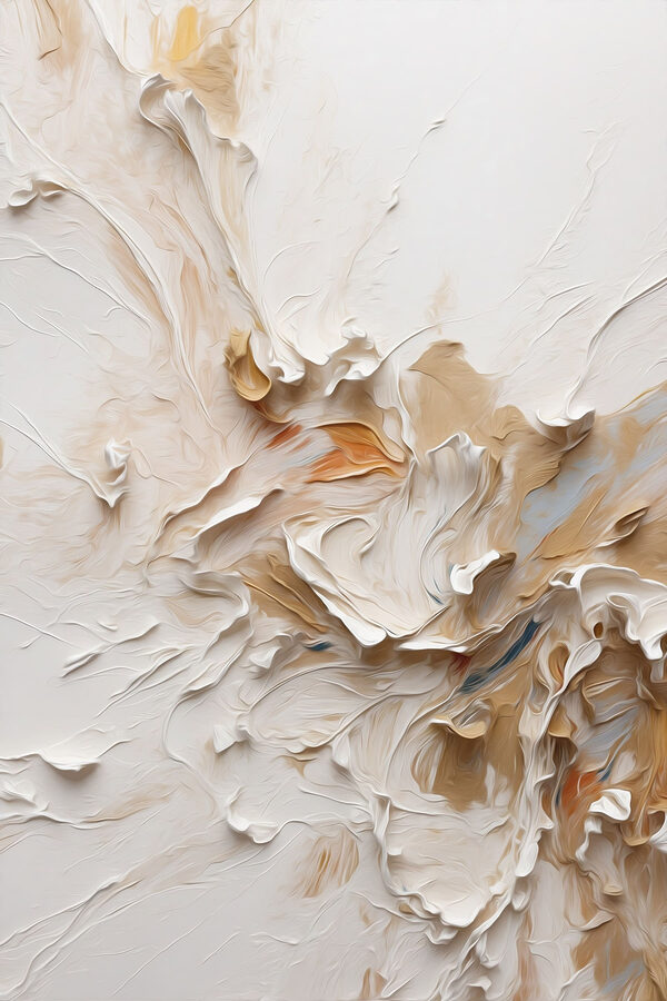 White and brown paint White and brown paint