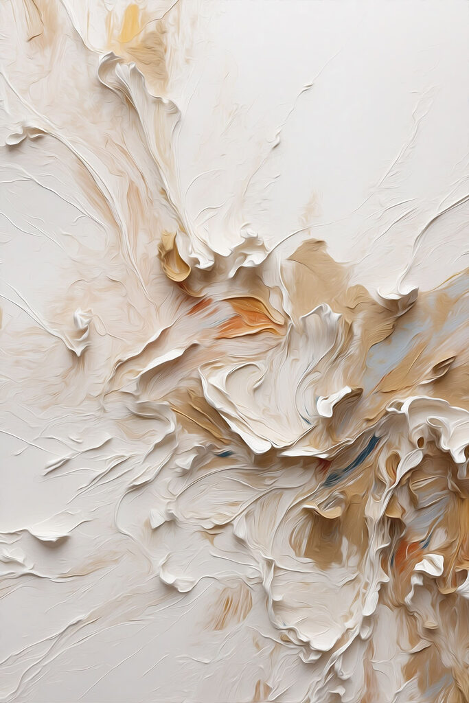 White and brown paint White and brown paint