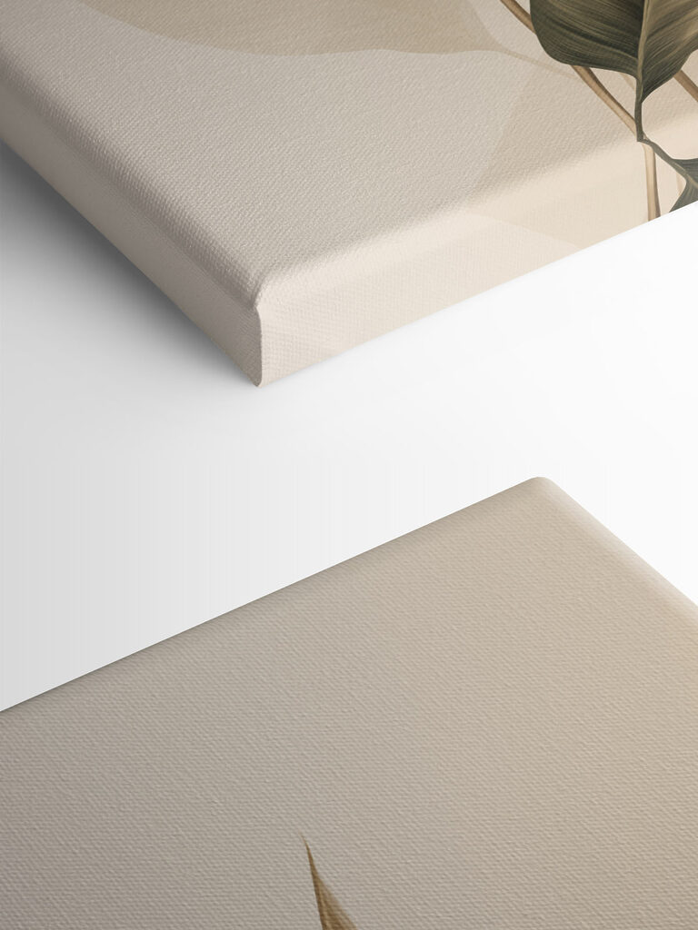 Delicate leaves in soft tones Delicate leaves in soft tones