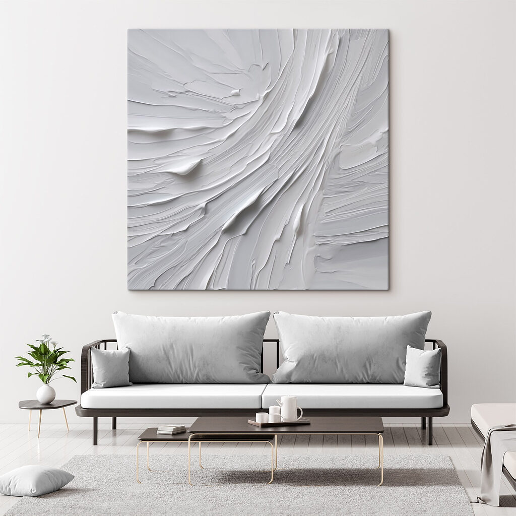 Soft waves of textured paint strokes Soft waves of textured paint strokes