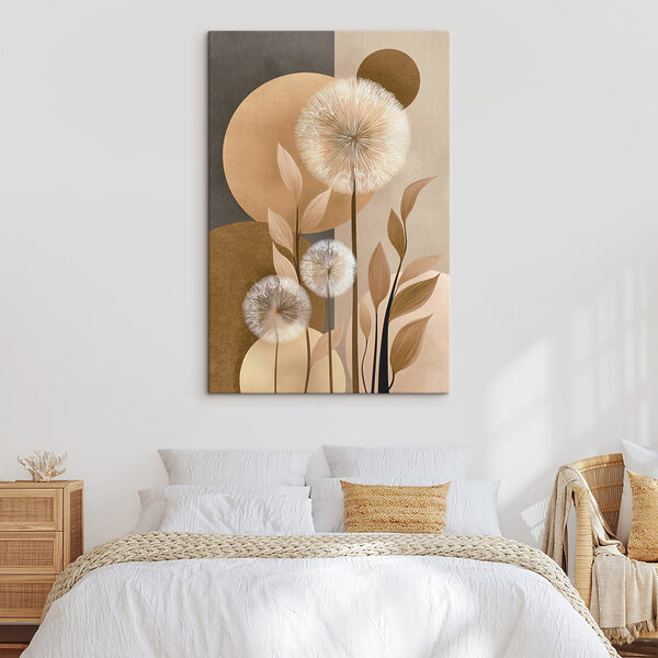 Quadri Quadri Fiori eleganti su sfondi tenui (COD: s48283)